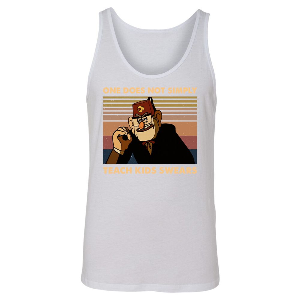 Unisex Jersey Tank - Z8BH18WN - White - 14