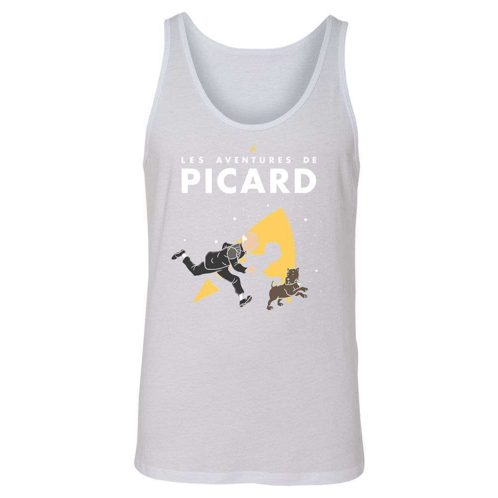 Unisex Jersey Tank - BWERLUGM - White - 14