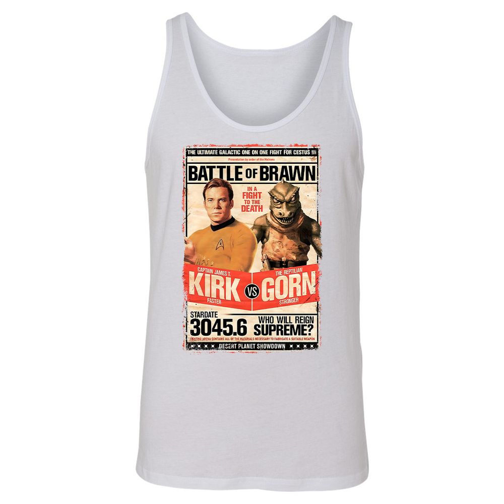 Unisex Jersey Tank - E1WYJTKX - White - 14