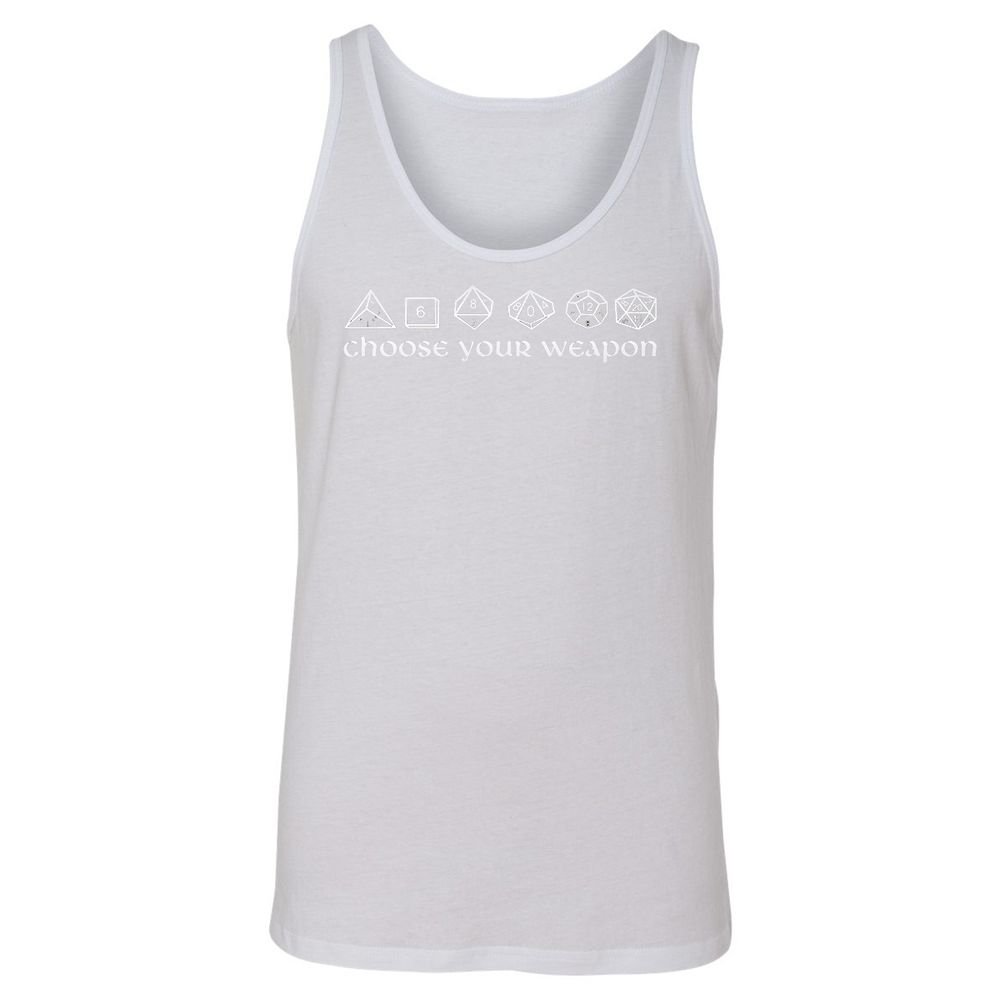 Unisex Jersey Tank - H2QSN9H3 - White - 14