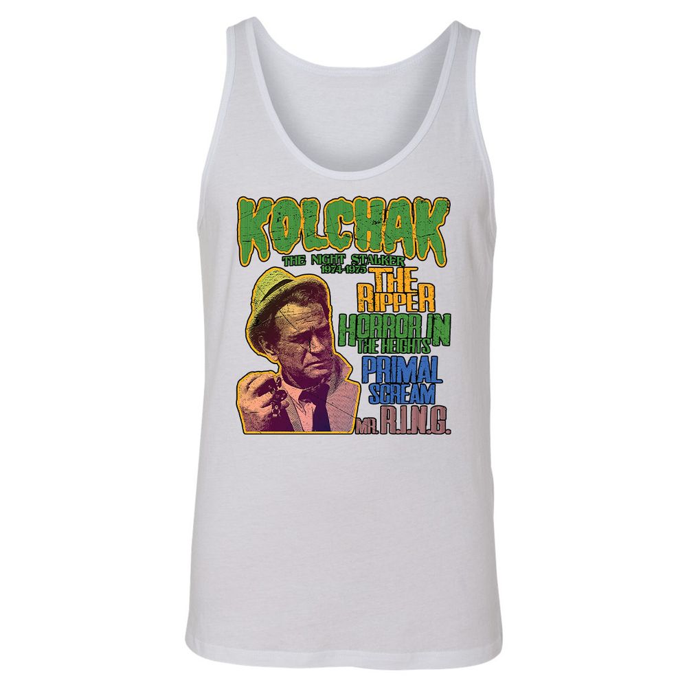 Unisex Jersey Tank - B77T9CAM - White - 14