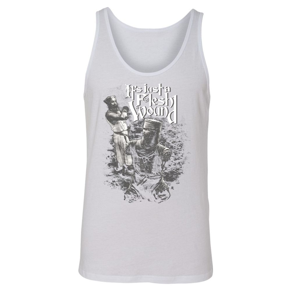 Unisex Jersey Tank - QV5TG9L5 - White - 14