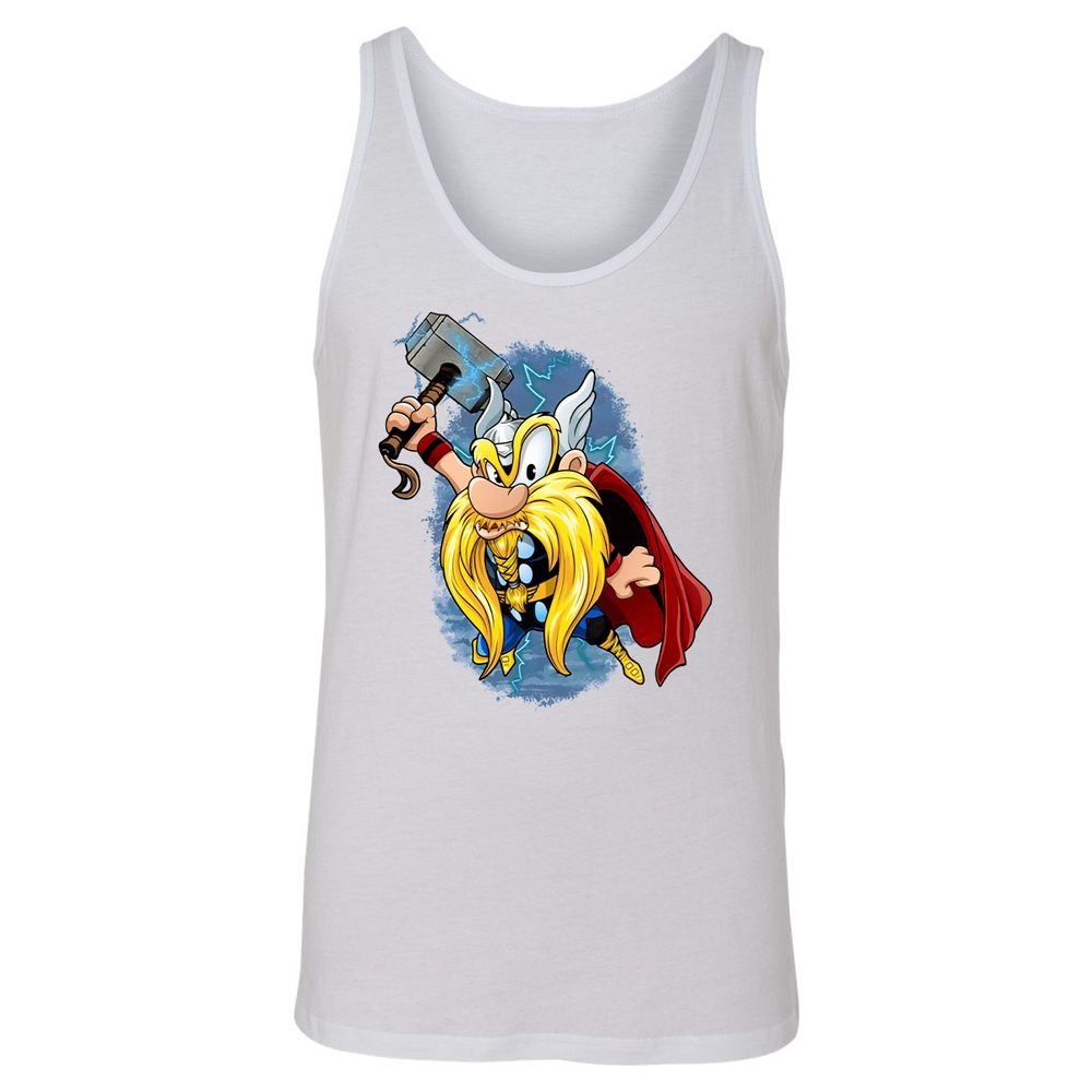 Unisex Jersey Tank - X1NXZ8KS - White - 14