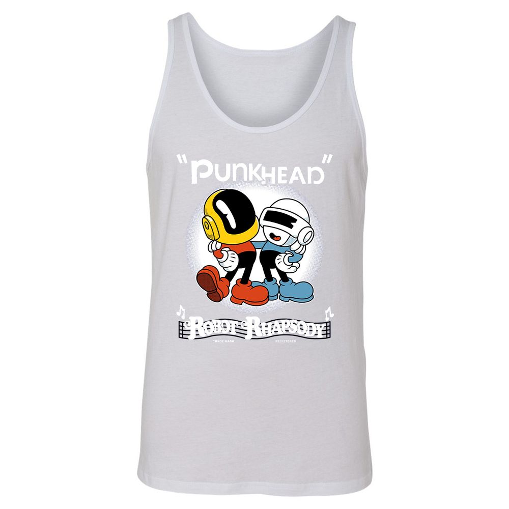 Unisex Jersey Tank - LWWDUCCK - White - 14