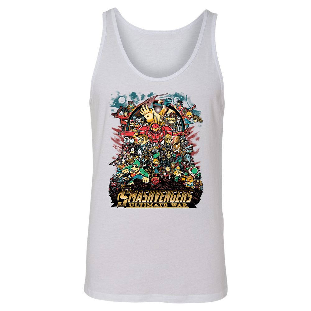 Unisex Jersey Tank - 1QT7E3TQ - White - 14
