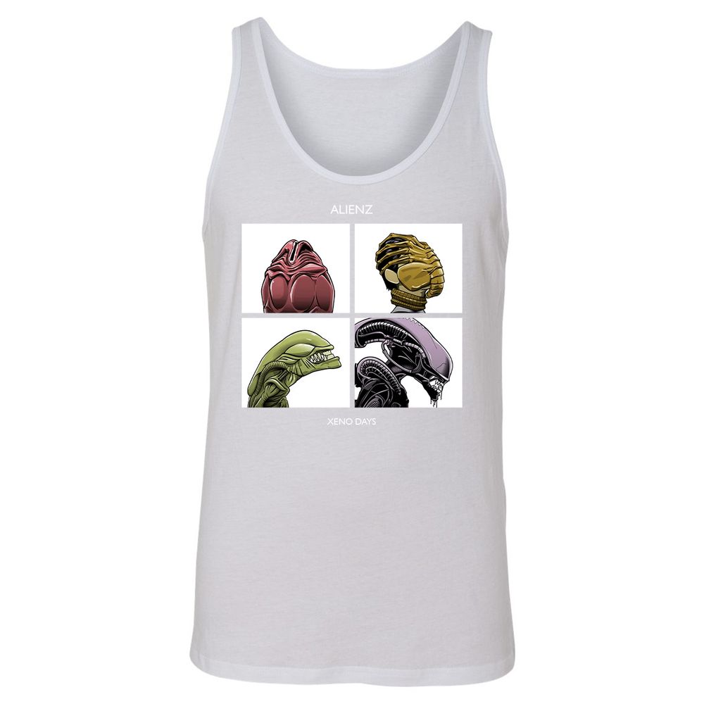 Unisex Jersey Tank - YTU8F5ER - White - 14