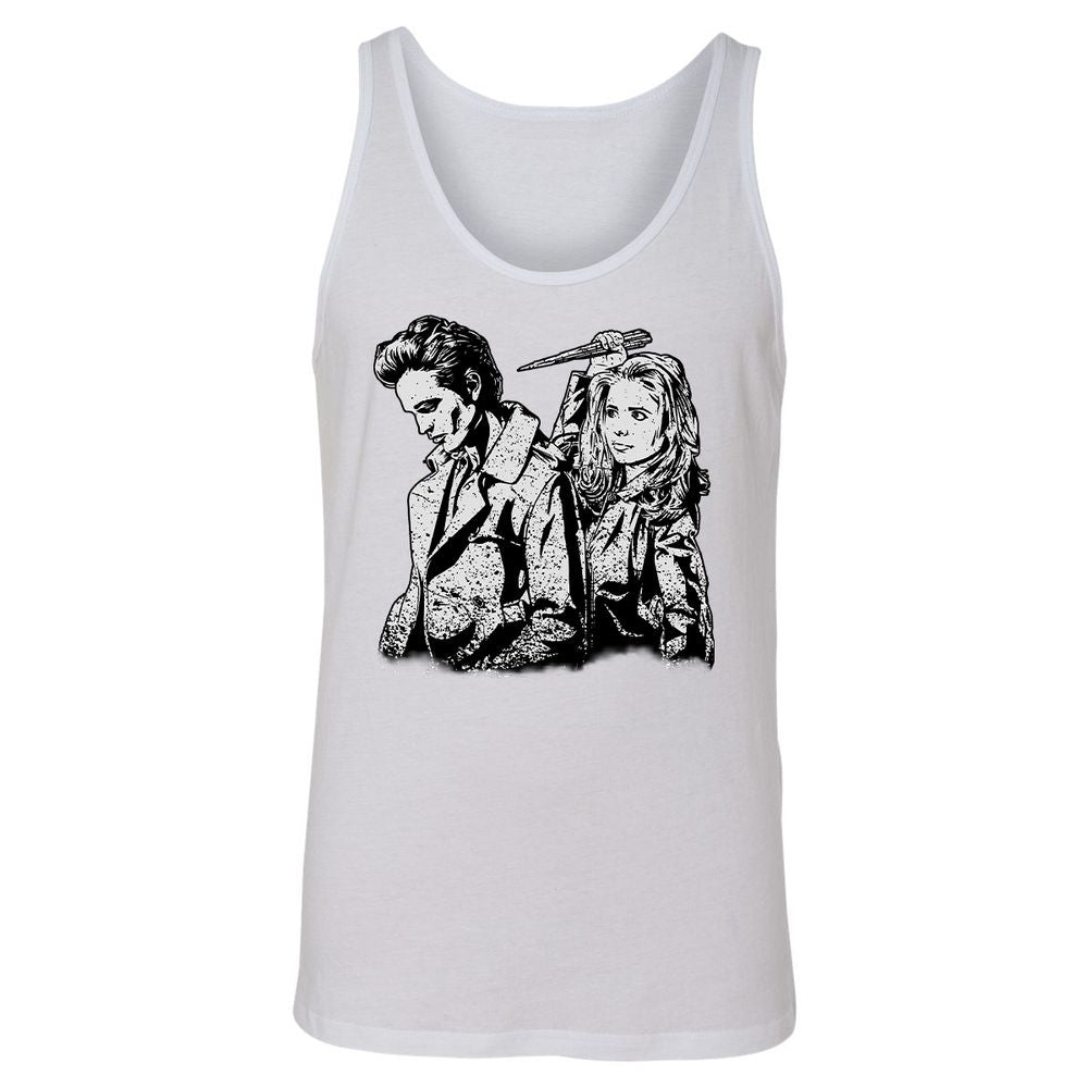 Unisex Jersey Tank - M2FPXRNW - White - 14