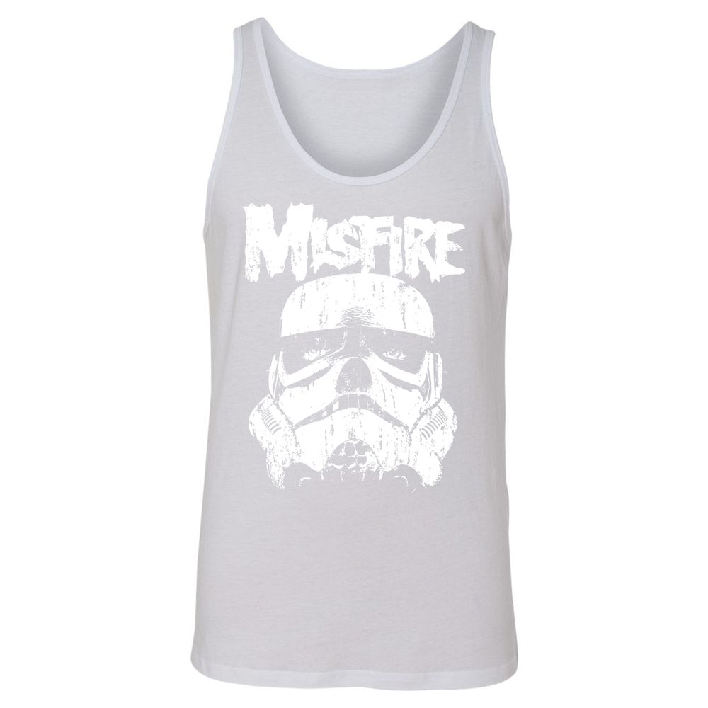 Unisex Jersey Tank - 6VVCL5RV - White - 14
