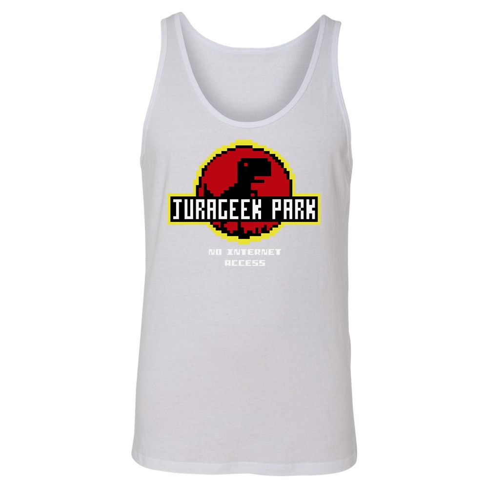 Unisex Jersey Tank - RUBPFWER - White - 14