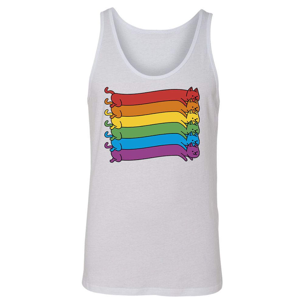 Unisex Jersey Tank - 8QDUSBRT - White - 14