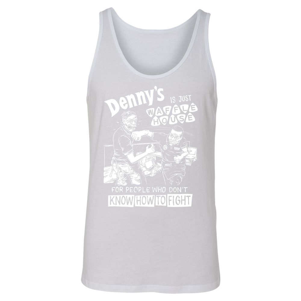Unisex Jersey Tank - T9Y76B95 - White - 14