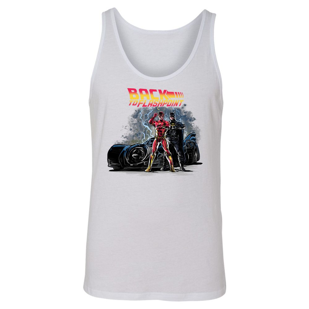 Unisex Jersey Tank - R6PWA5ZU - White - 14