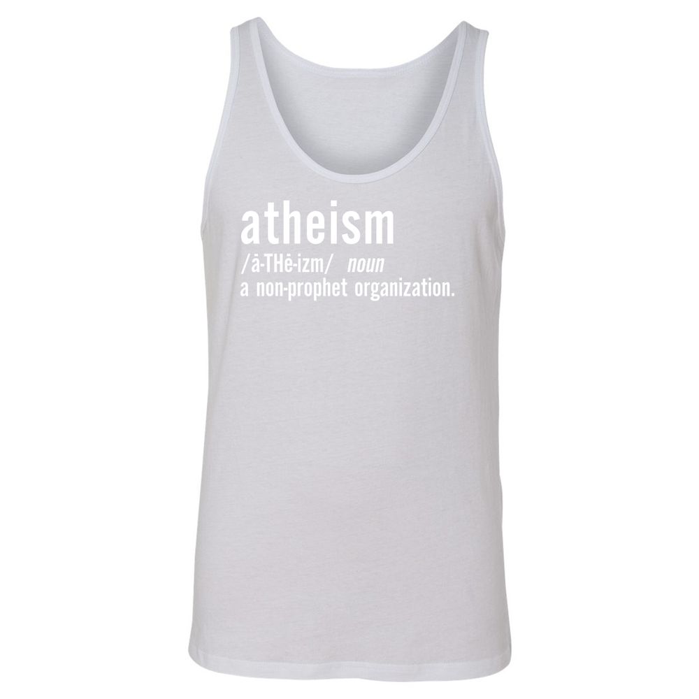 Unisex Jersey Tank - 1NSQWRRF - White - 14