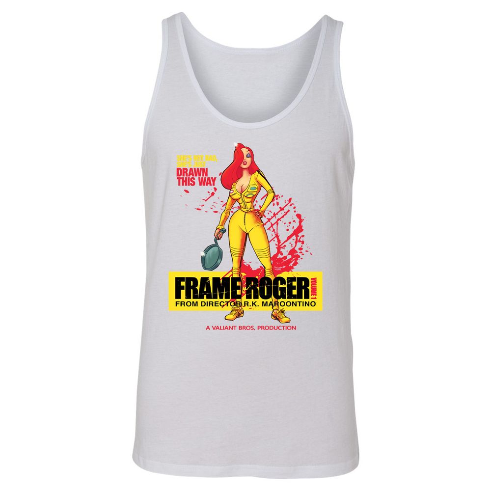 Unisex Jersey Tank - ZK9JY7B8 - White - 14
