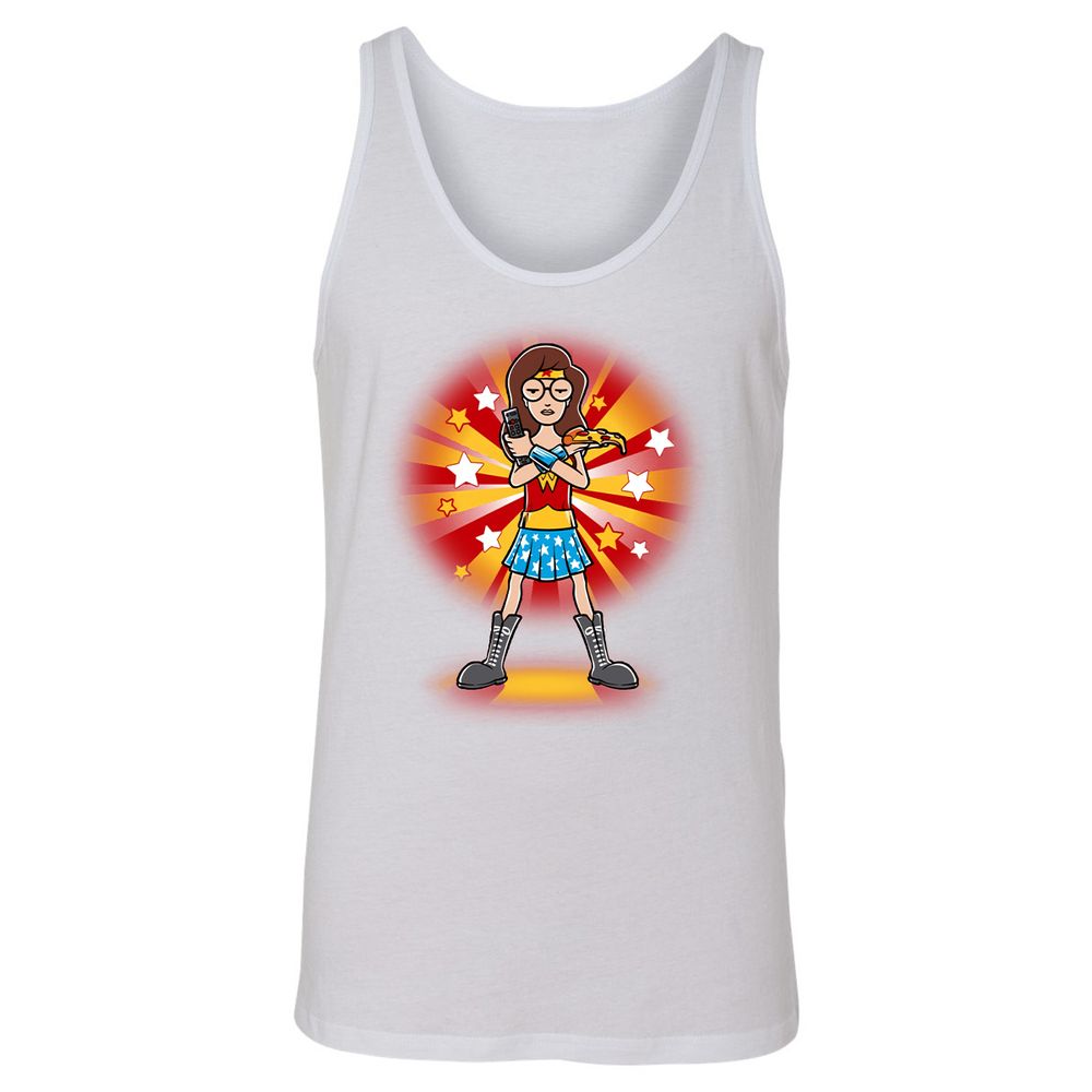 Unisex Jersey Tank - NGW5APXR - White - 14