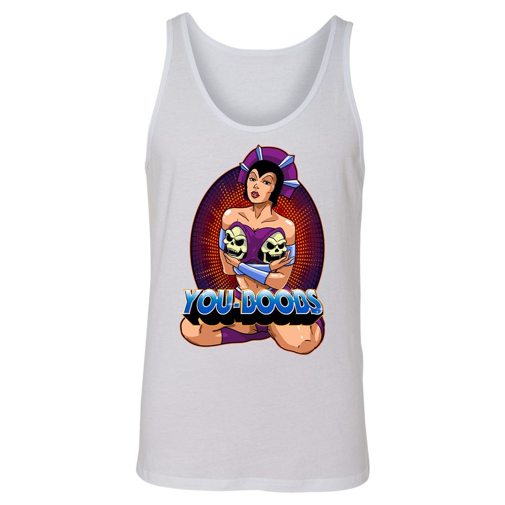 Unisex Jersey Tank - SQB6EZST - White - 14