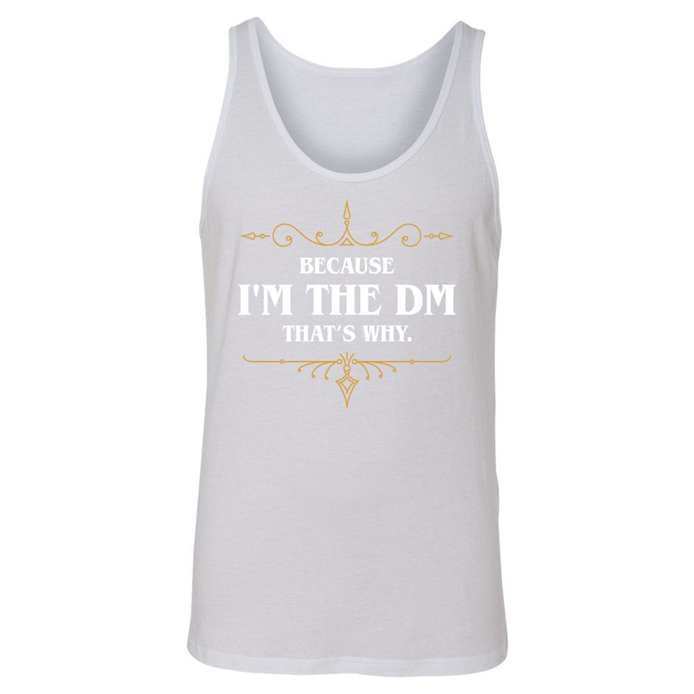 Unisex Jersey Tank - CLQM6UKT - White - 14