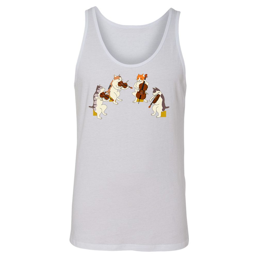 Unisex Jersey Tank - 114C6L6G - White - 14