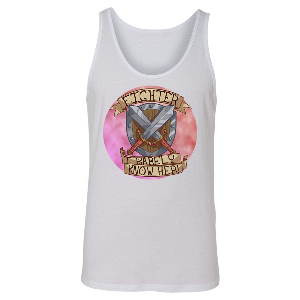 Unisex Jersey Tank - EUEQRYR4 - White - 14