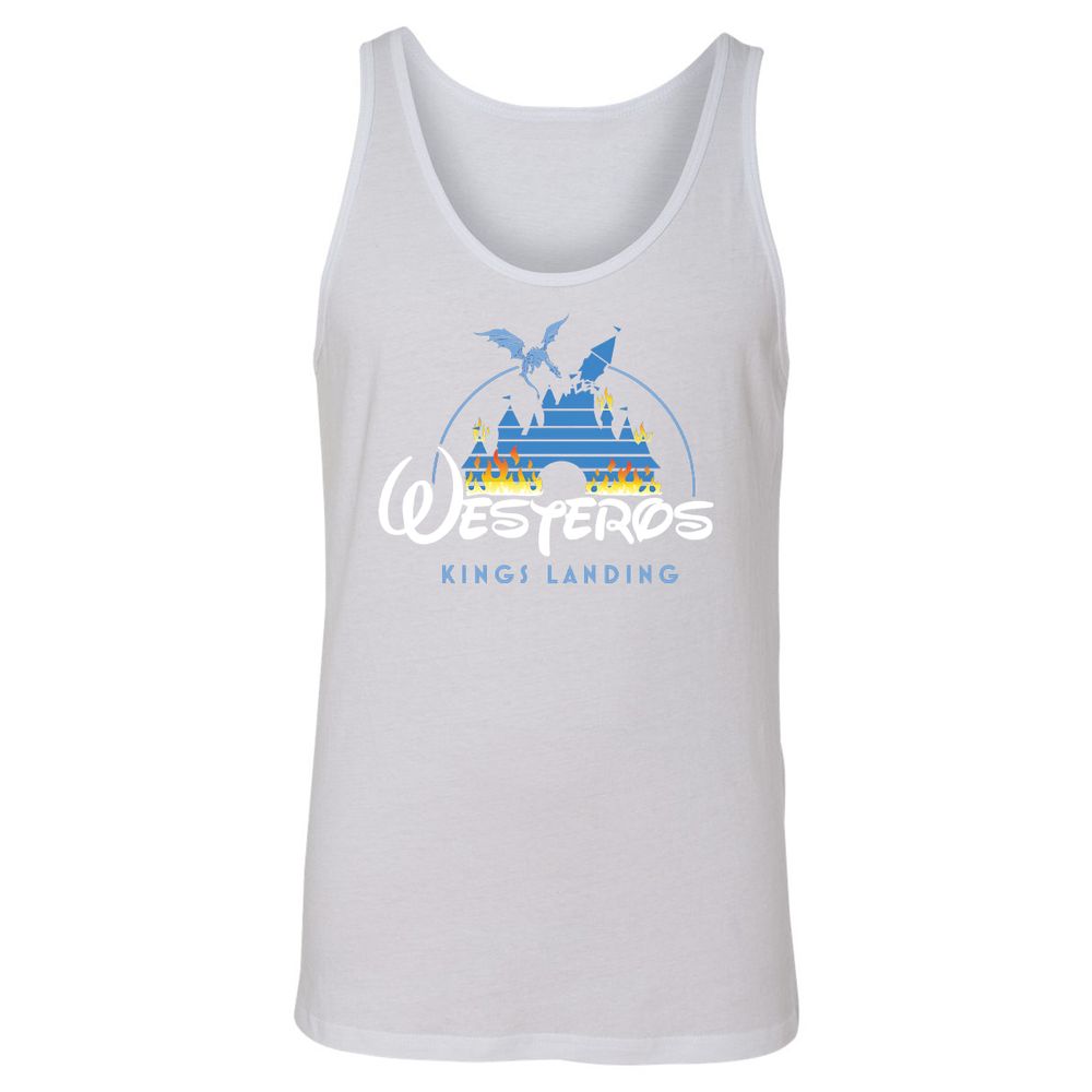 Unisex Jersey Tank - MB63M7G3 - White - 14