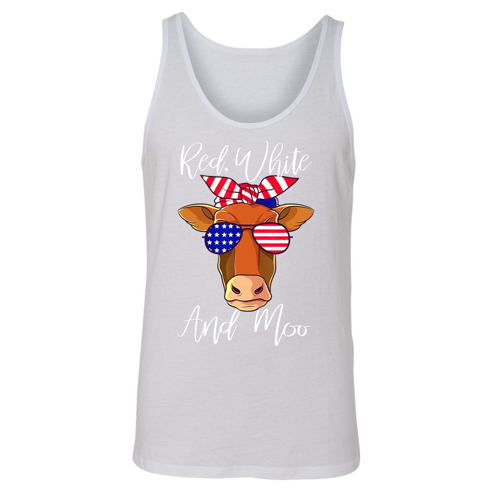 Unisex Jersey Tank - 9A5RXAD9 - White - 14