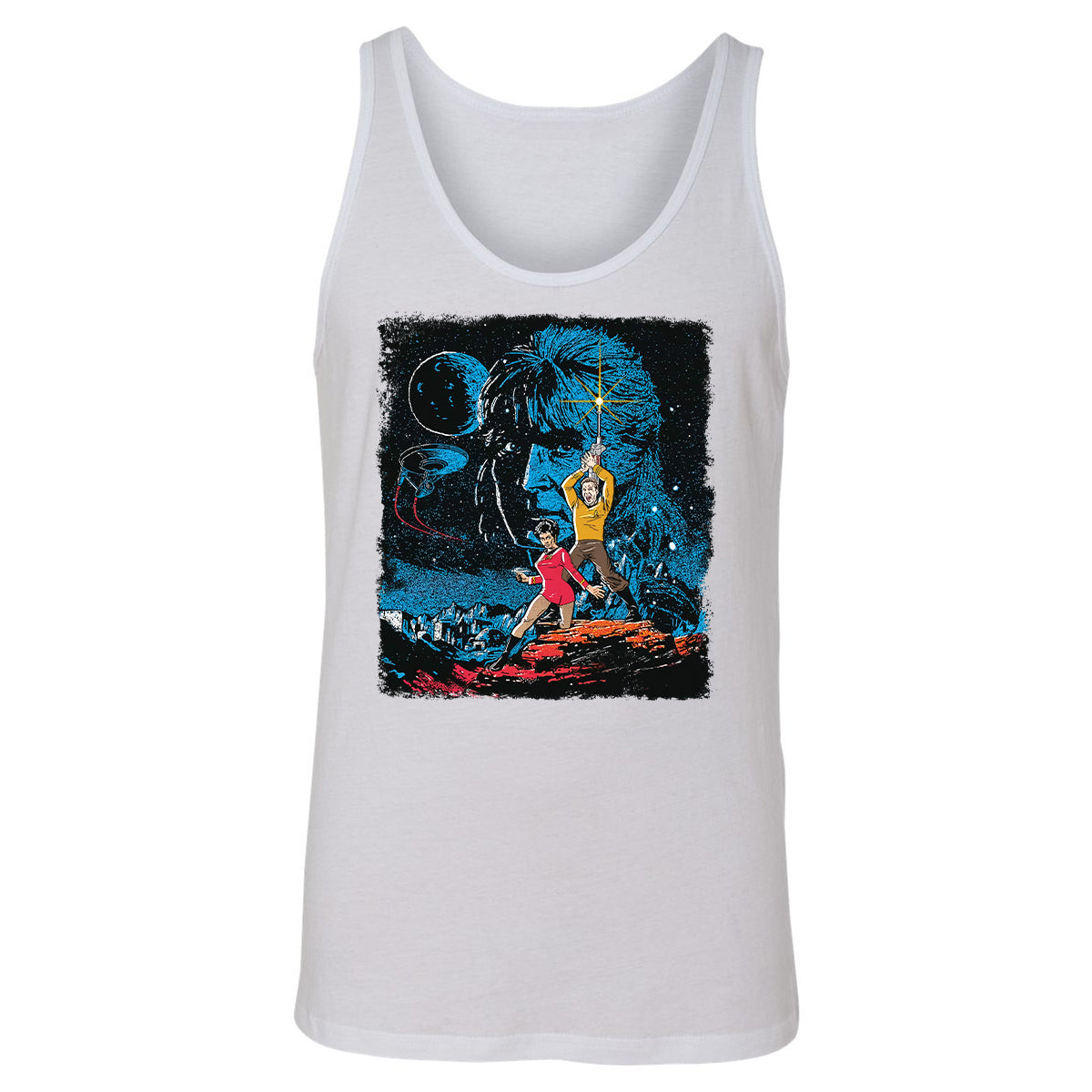 Unisex Jersey Tank - UVCYD5BQ - White - 14