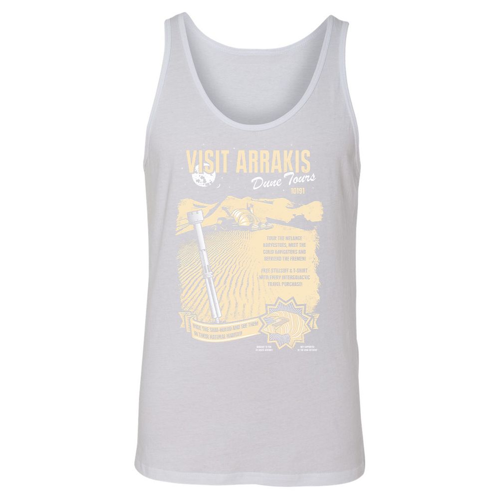 Unisex Jersey Tank - VWPNSK4X - White - 14