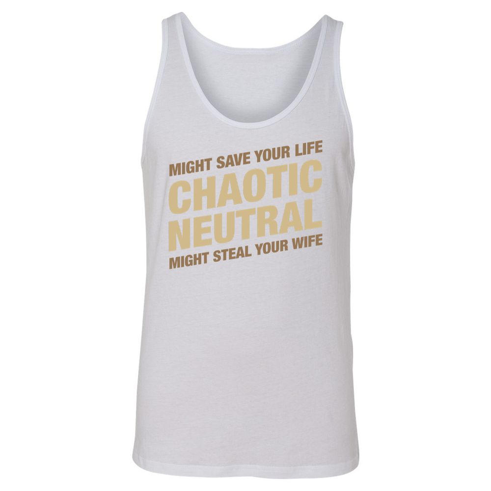 Unisex Jersey Tank - 2W7V71NX - White - 14
