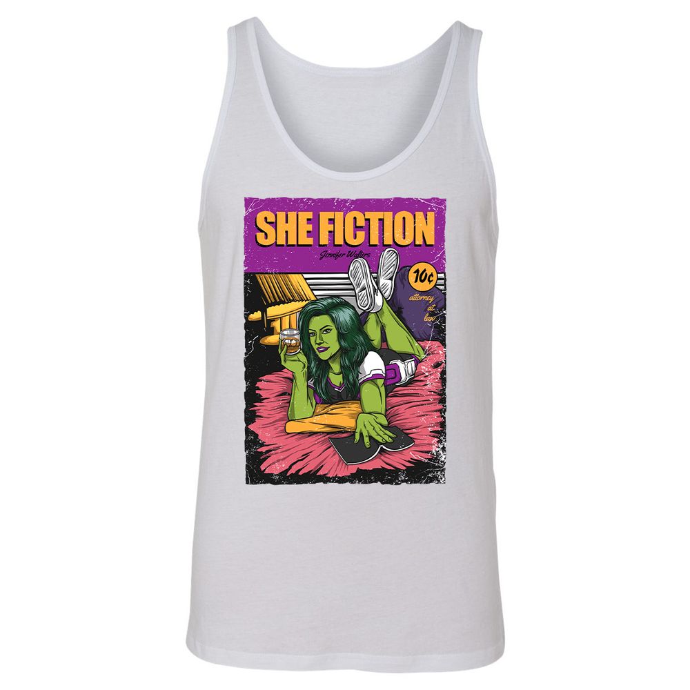 Unisex Jersey Tank - LYQ9JVRV - White - 14