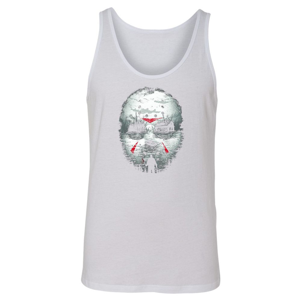 Unisex Jersey Tank - 5JPBGAZH - White - 14