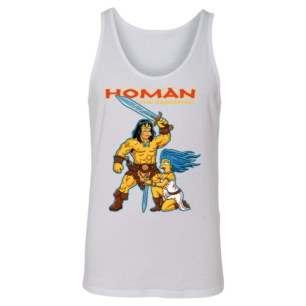 Unisex Jersey Tank - 4MYCKF5C - White - 14