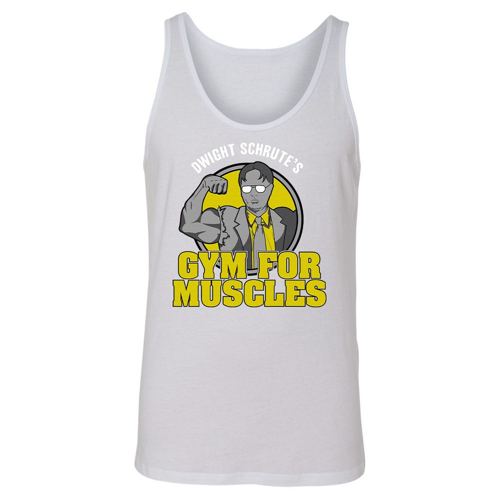 Unisex Jersey Tank - D821SQSU - White - 14