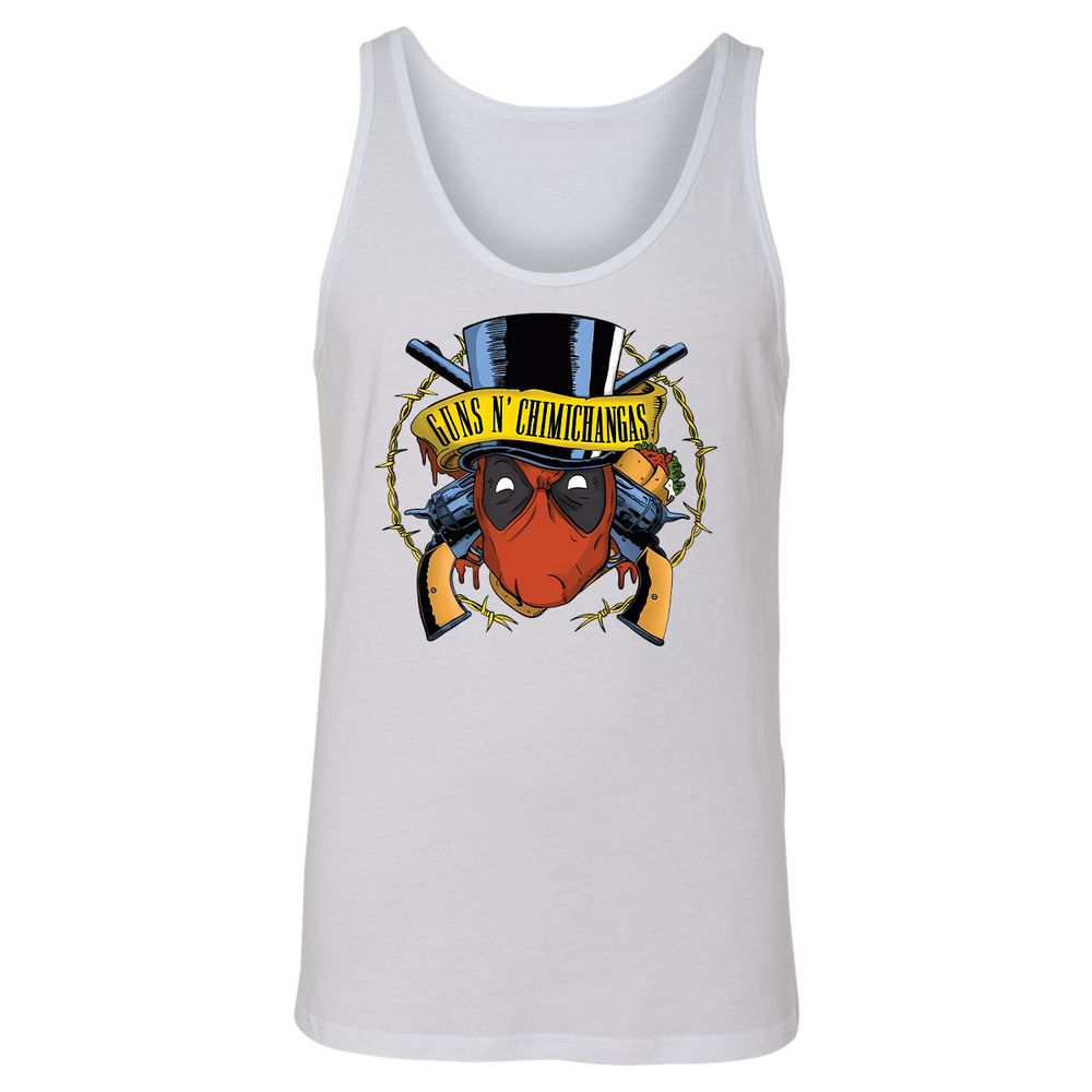Unisex Jersey Tank - LDQHYDDB - White - 14