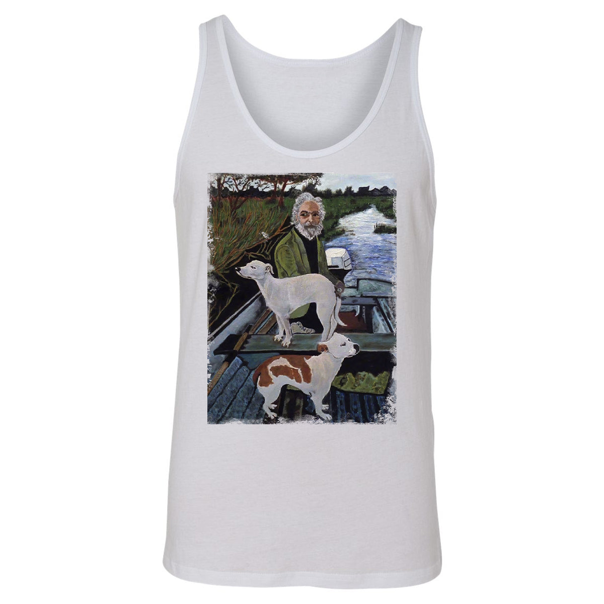 Unisex Jersey Tank - YFABK8NA - White - 14
