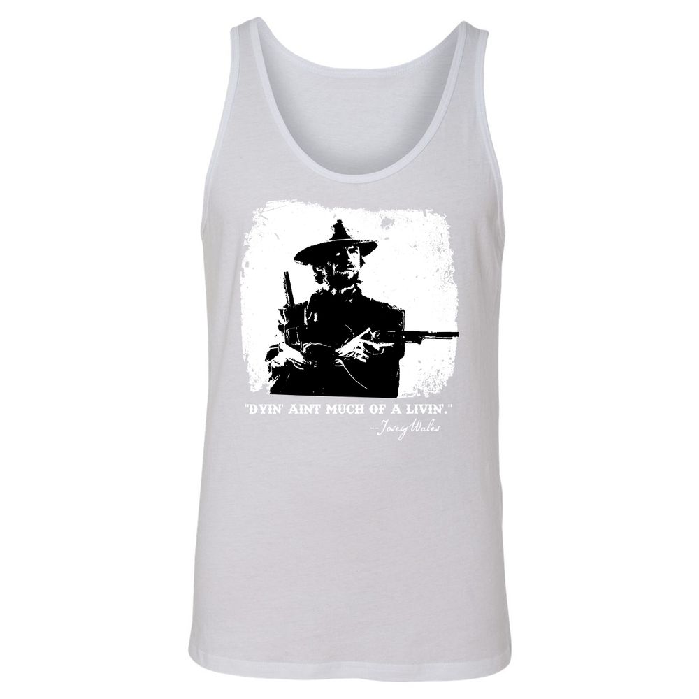Unisex Jersey Tank - E2HEVWAX - White - 14