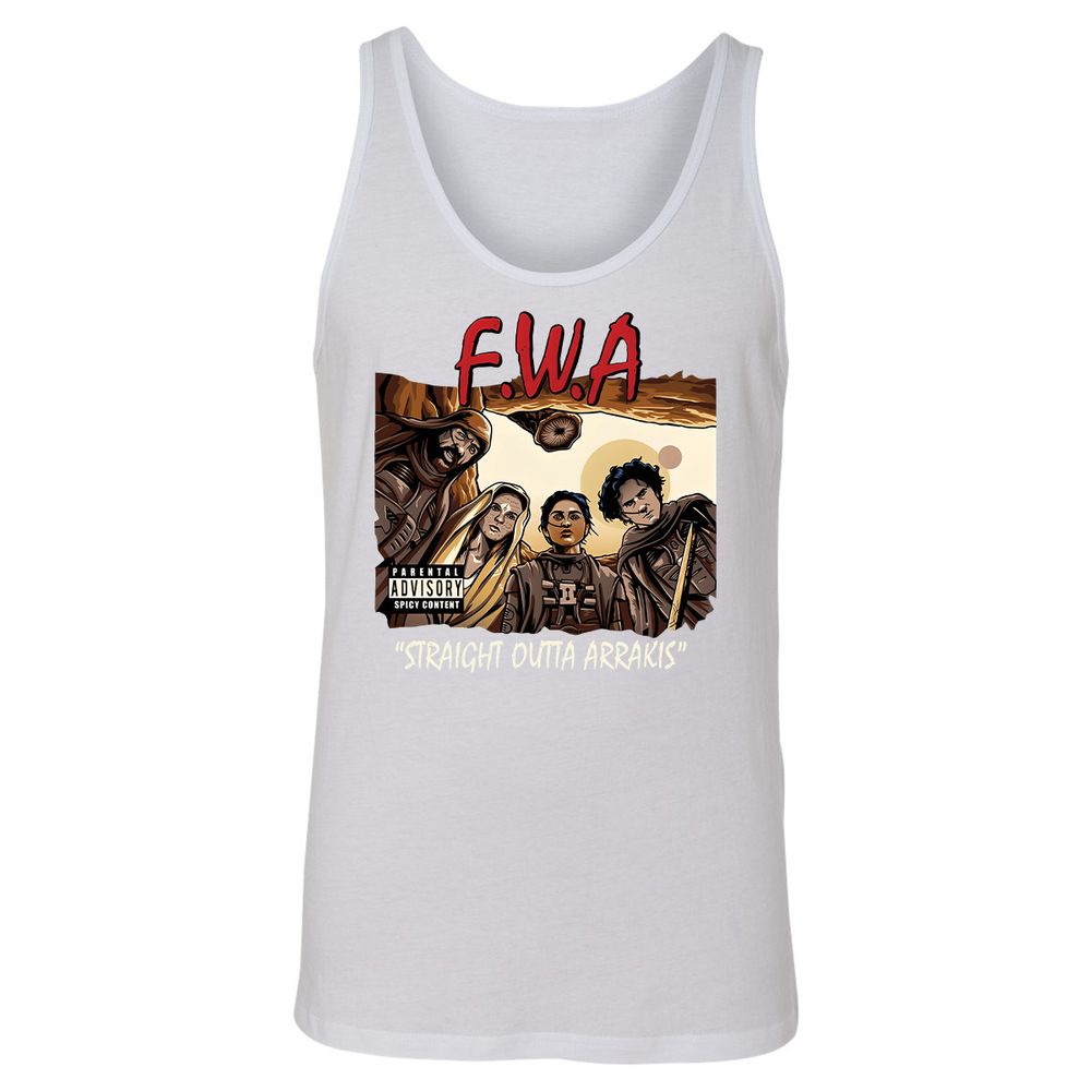 Unisex Jersey Tank - ZTXZQF6U - White - 14