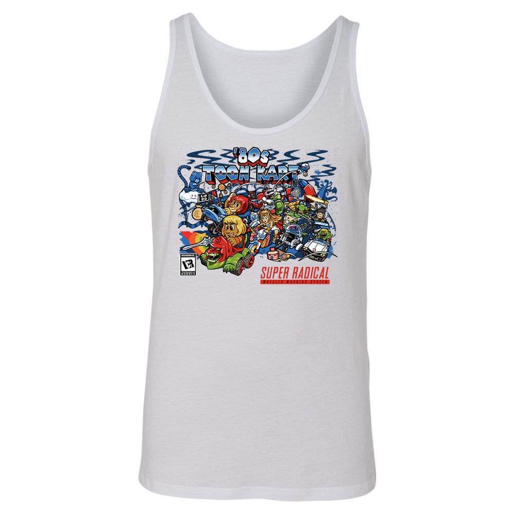 Unisex Jersey Tank - GT3F8JH6 - White - 14