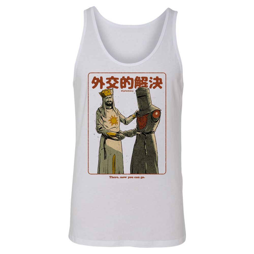 Unisex Jersey Tank - 65BQHTHV - White - 14