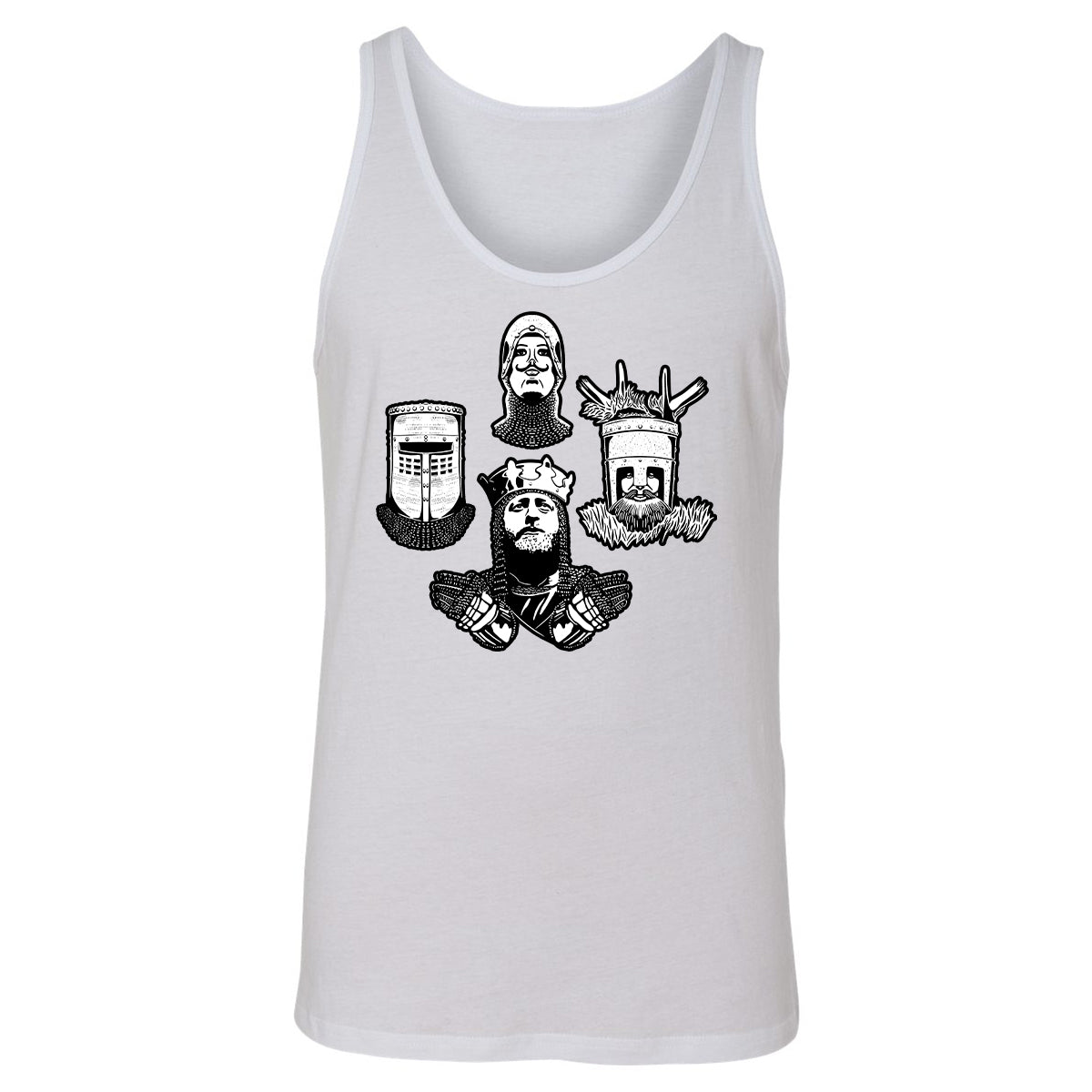 Unisex Jersey Tank - FLWDU4DK - White - 14