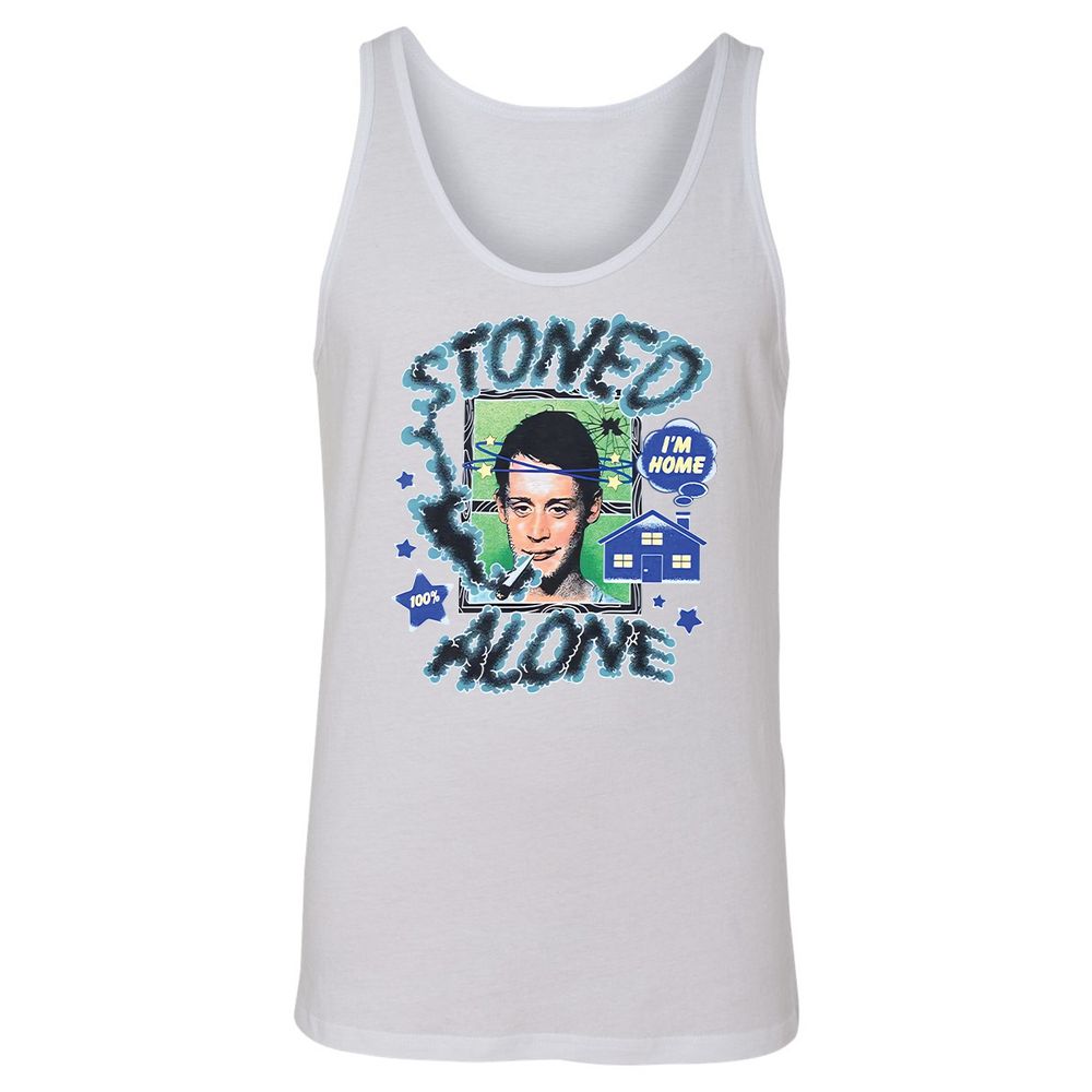 Stoned home alone - White - 14
