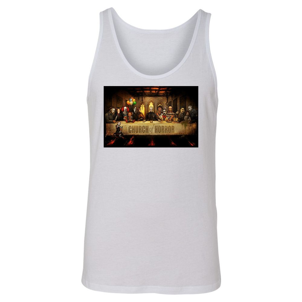 Unisex Jersey Tank - RQSYLMRE - White - 14