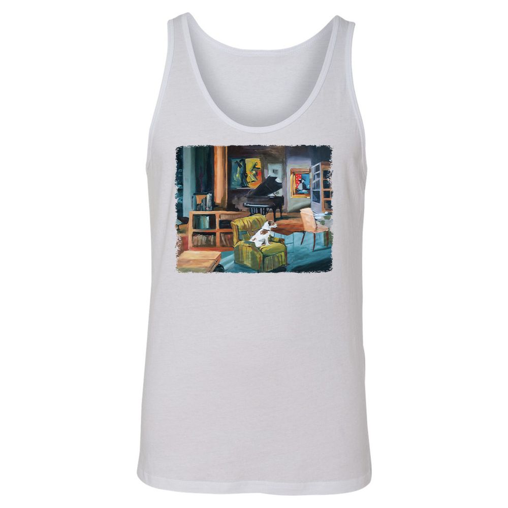 Unisex Jersey Tank - Z4JZ9E54 - White - 14