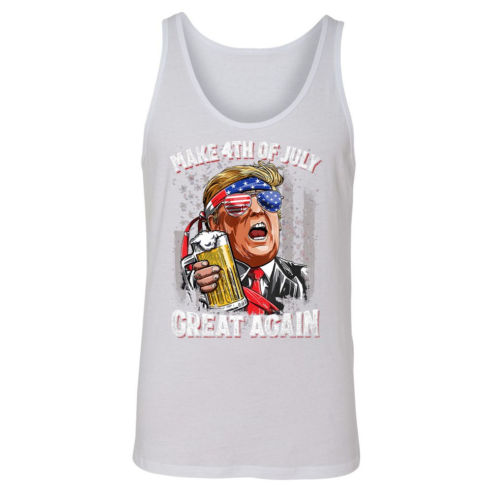 Unisex Jersey Tank - B9C2J87Q - White - 14