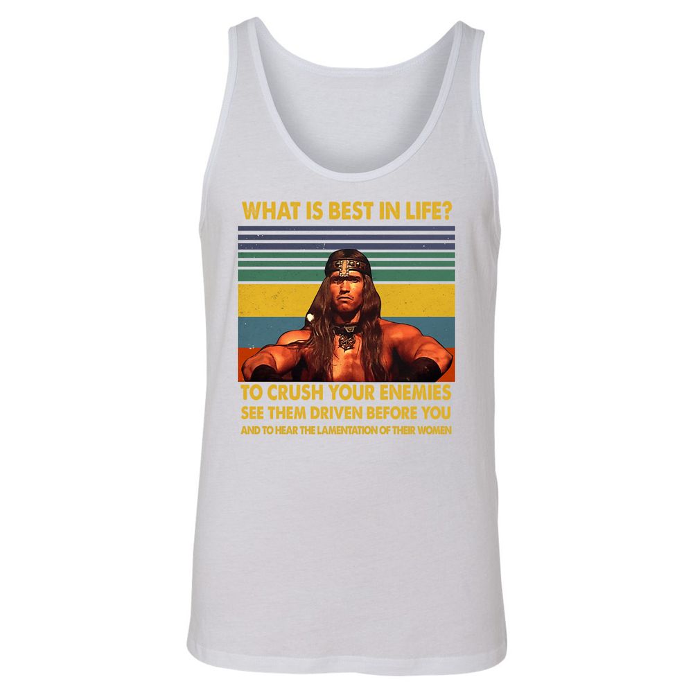 Unisex Jersey Tank - D4KB4YDR - White - 14