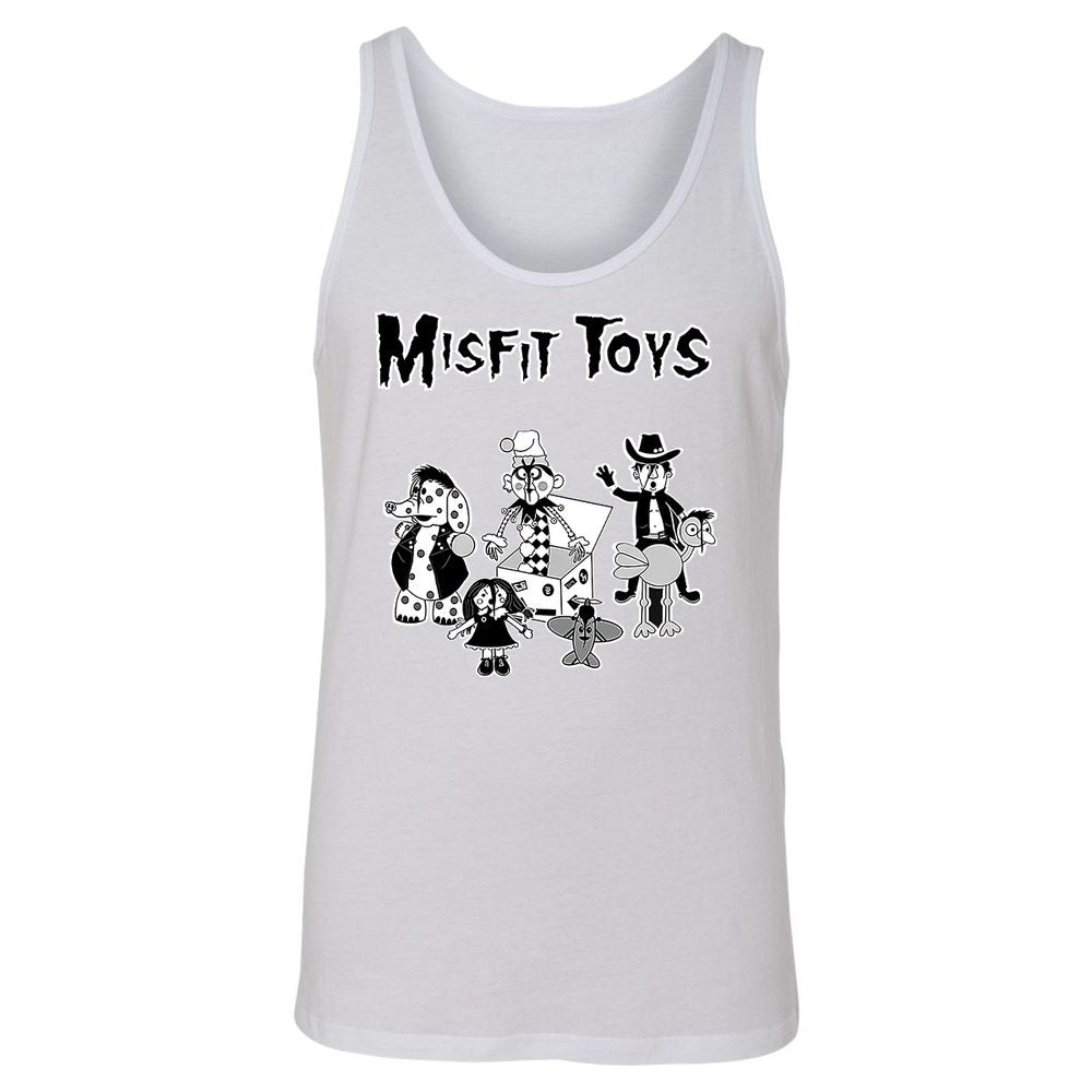 Unisex Jersey Tank - BX7Q4YQA - White - 14