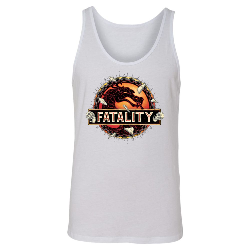 Unisex Jersey Tank - HXC8XFUR - White - 14