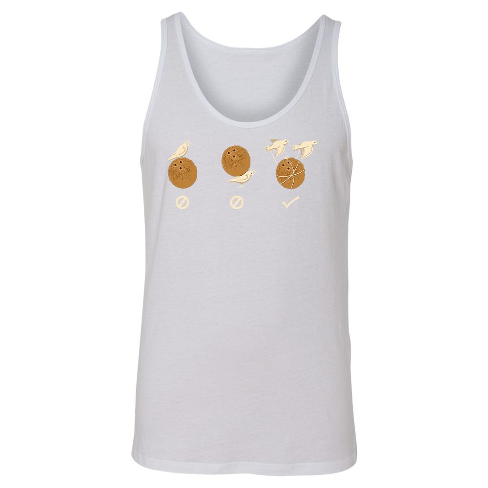 Unisex Jersey Tank - RSDV4GMW - White - 14