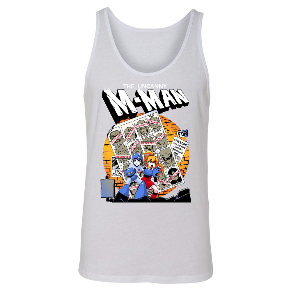 Unisex Jersey Tank - 6ZBPQX6C - White - 14