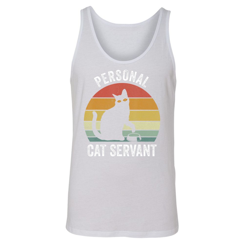 Unisex Jersey Tank - M6U5QF8R - White - 14