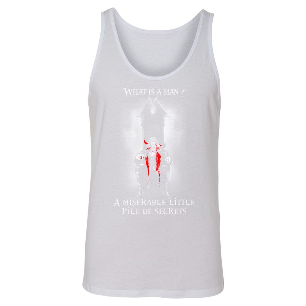 Unisex Jersey Tank - CJZQLMS3 - White - 14